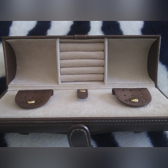 Tubular Travel Jewelry Case - Picture 2 of 4